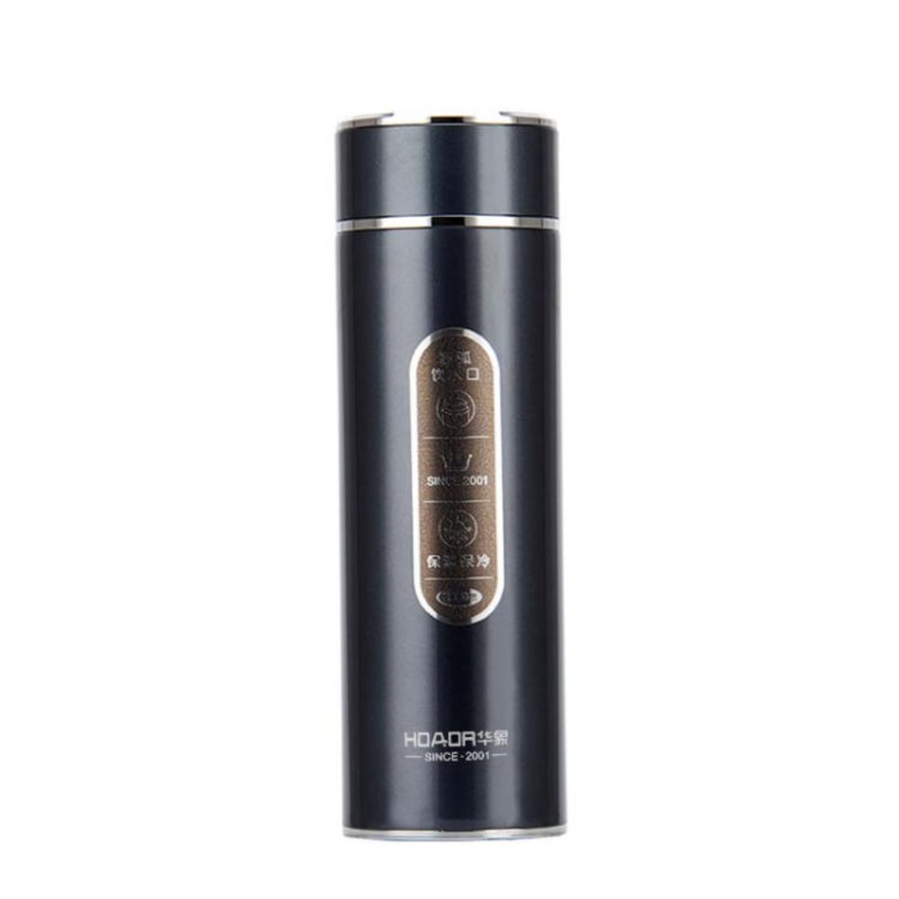 Honor 400ml Stainless Steel Vacuum Insulation Water Bottle w/ Tea Strainer & Lid